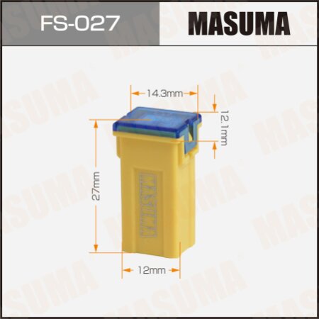 Car fuse Masuma, PAL mini 60A, FS-027