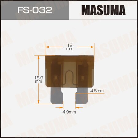 Car fuse Masuma standard 5A, FS-032