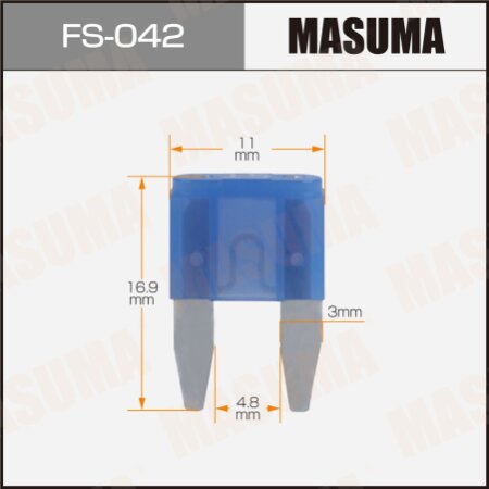 Car fuse Masuma mini 15A, FS-042