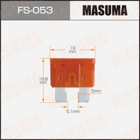 Car fuse Masuma standard 40A, FS-053