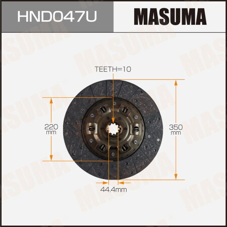 Clutch disc Masuma, HND047U