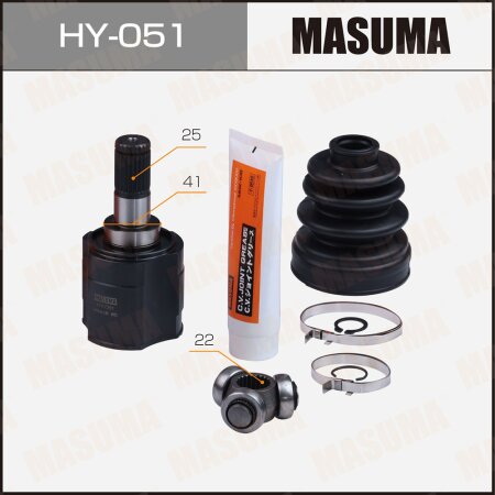 CV joint  (inner) Masuma, HY-051