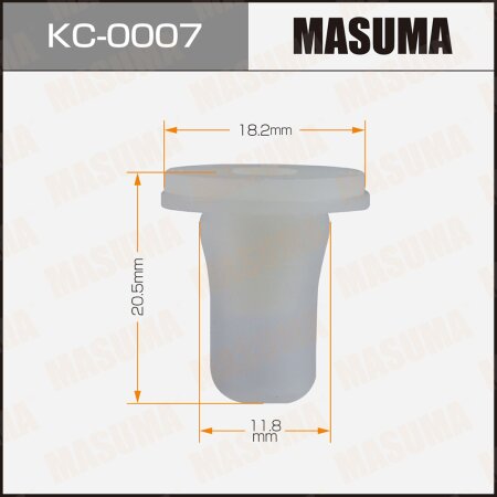 Retainer clip Masuma plastic, KC-0007