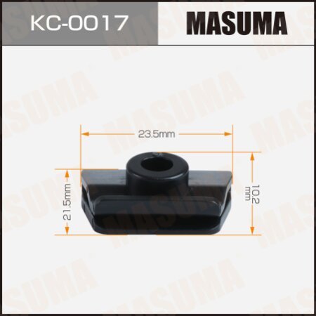 Retainer clip Masuma plastic, KC-0017