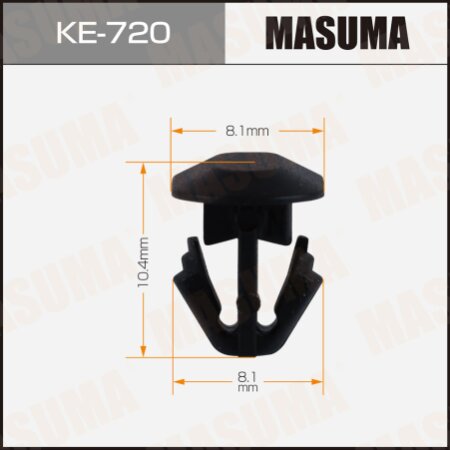 Retainer clip Masuma plastic, KE-720