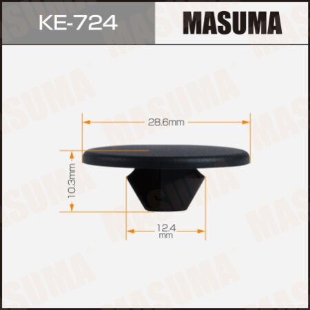 Retainer clip Masuma plastic, KE-724