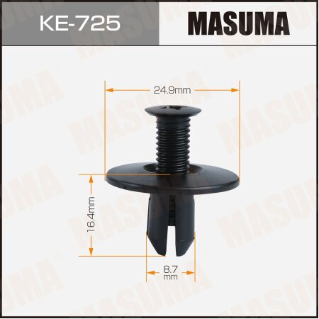 Retainer clip Masuma plastic, KE-725