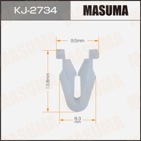 Retainer clip Masuma plastic, KJ-2734