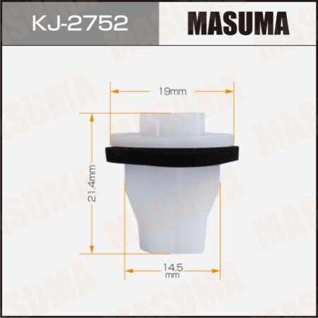 Retainer clip Masuma plastic, KJ-2752