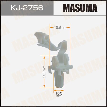 Retainer clip Masuma plastic, KJ-2756