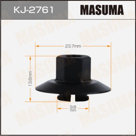 Retainer clip Masuma plastic, KJ-2761