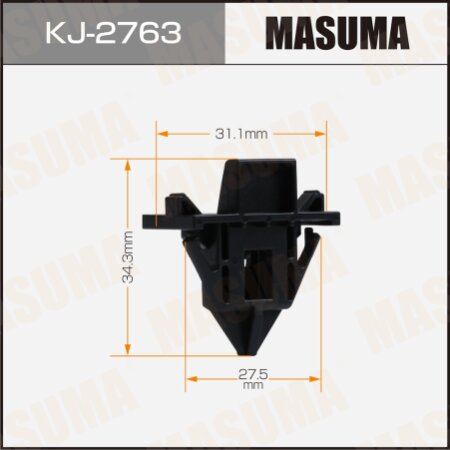 Retainer clip Masuma plastic, KJ-2763