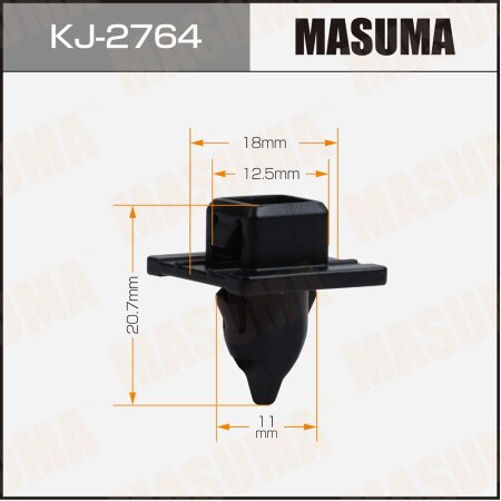 Retainer clip Masuma plastic, KJ-2764