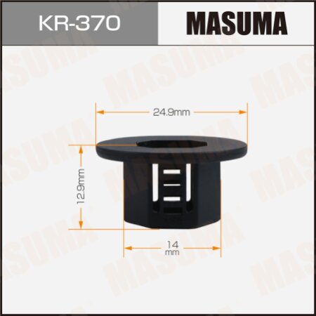 Retainer clip Masuma plastic, KR-370