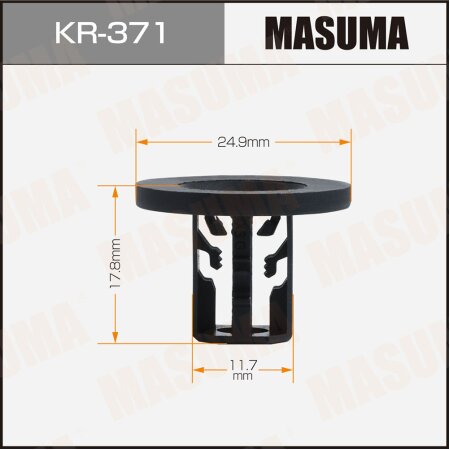 Retainer clip Masuma plastic, KR-371