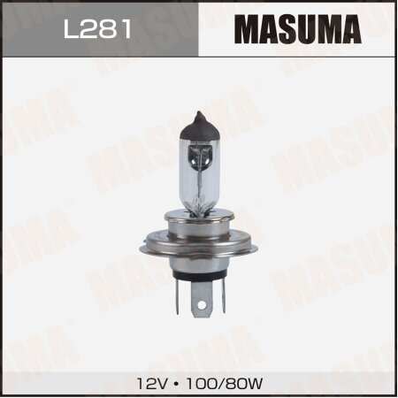 Halogen headlight bulb Masuma H4U 12v 100/80W, L281