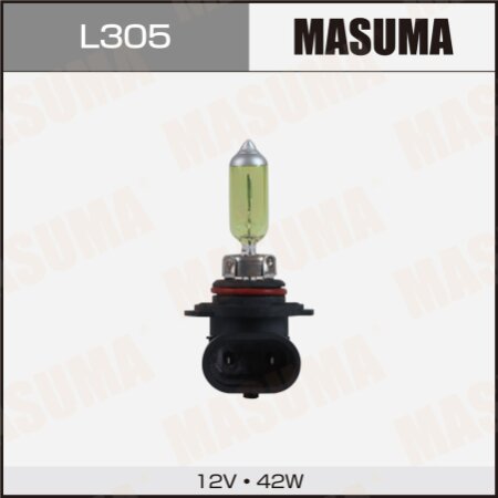 Halogen headlight bulb Masuma H10 12V 42W PY20d YELLOW, L305