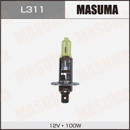 Hi-temp bulb Masuma YELLOW H1 12V 100W, L311