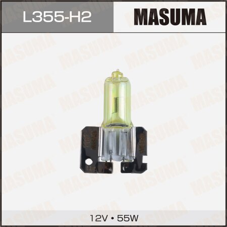 Halogen headlight bulb Masuma YELLOWGLOW H2 12v 55W, L355