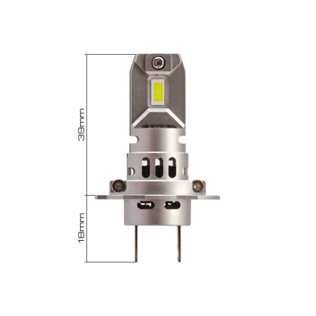 LED bulb Masuma, H7 6000K 4600Lm PX26d, L675