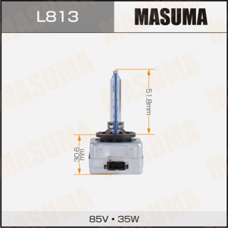 HID xenon bulb Masuma WHITE GRADE D1S 42V 5000k 35W 3800Lm, L813
