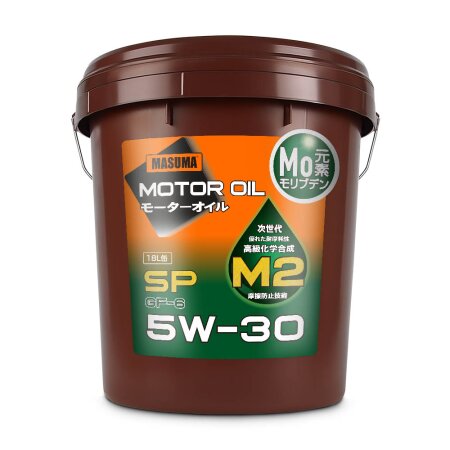 Engine oil MASUMA 5W30 M2 SP/GF-6 gasoline, synthetic 18L, M-2030E