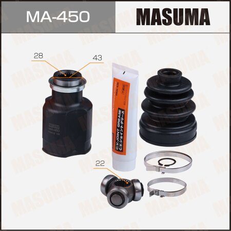 CV joint  (inner) Masuma, MA-450