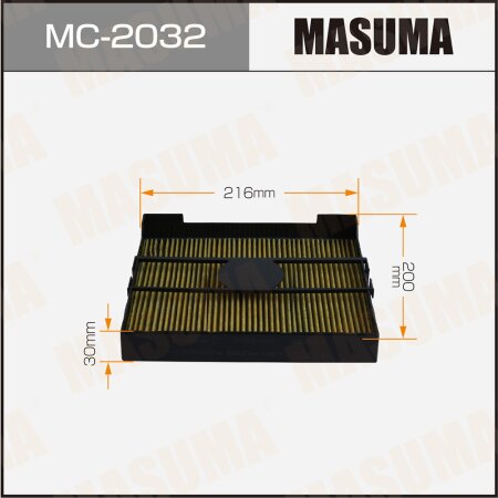 Cabin air filter Masuma, MC-2032