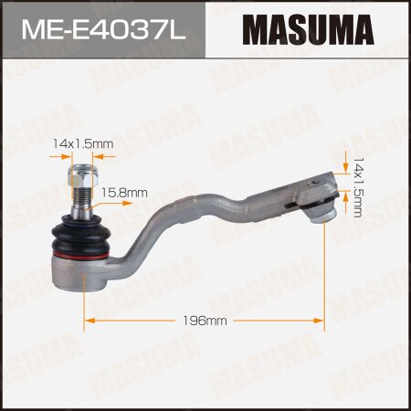 Tie rod end Masuma, ME-E4037L