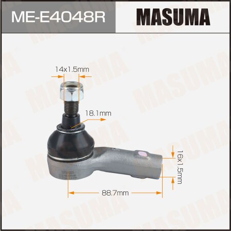 Tie rod end Masuma, ME-E4048R