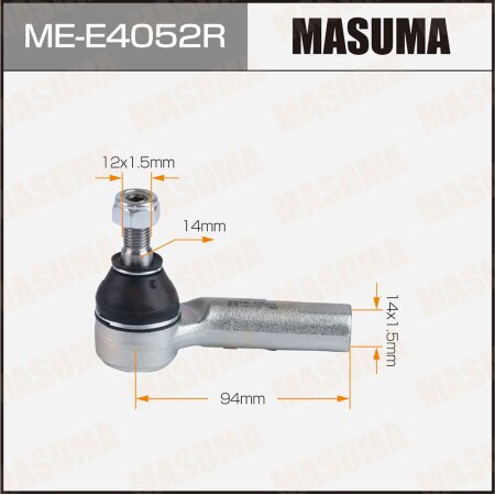 Tie rod end Masuma, ME-E4052R