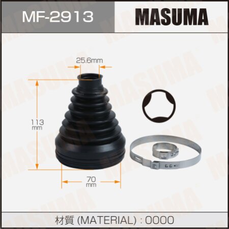 CV Joint boot Masuma, MF-2913