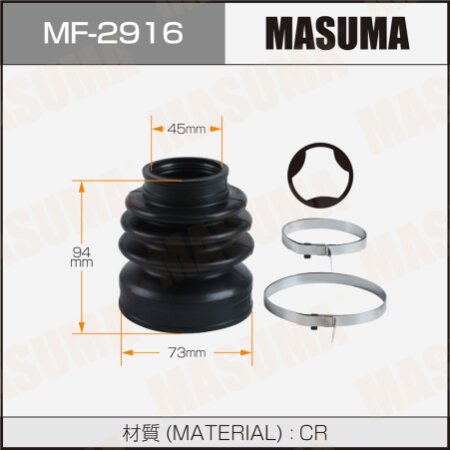 CV Joint boot Masuma, MF-2916