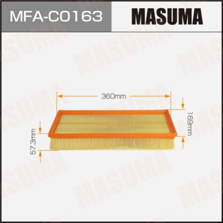 Air filter Masuma, MFA-C0163