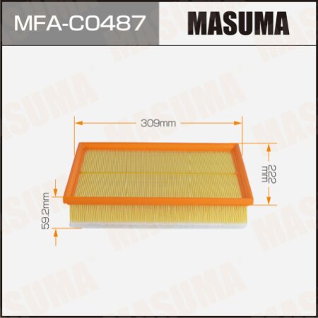Air filter Masuma, MFA-C0487