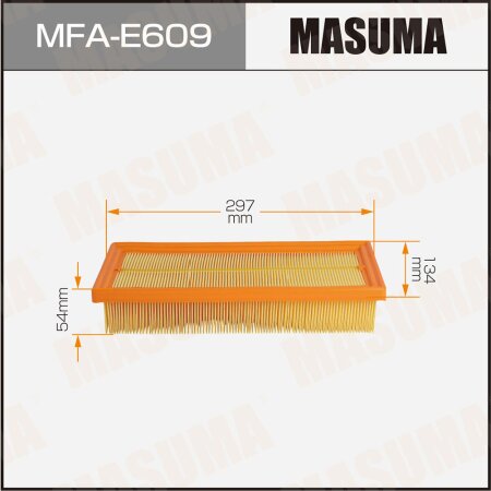 Air filter Masuma, MFA-E609