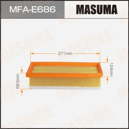 Air filter Masuma, MFA-E686