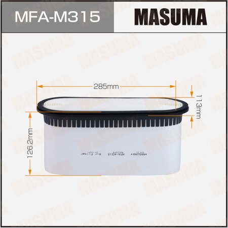 Air filter Masuma, MFA-M315