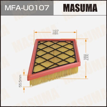 Air filter Masuma, MFA-U0107