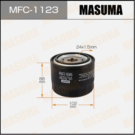 Oil filter Masuma, MFC-1123