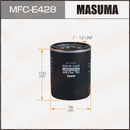 Oil filter Masuma, MFC-E428