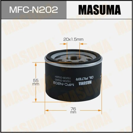 Oil filter Masuma, MFC-N202