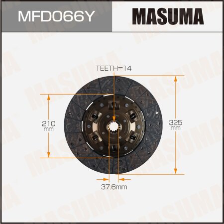 Clutch disc Masuma, MFD066Y