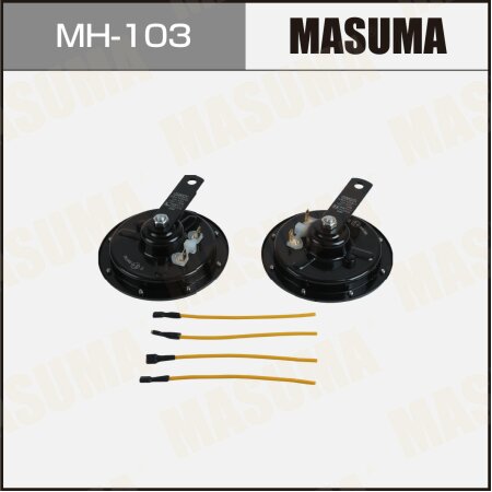 Horn signal MASUMA 12V 105-118dB 123mm, MH-103