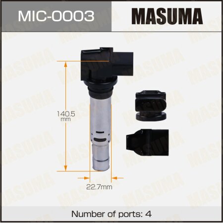 Ignition coil Masuma, MIC-0003