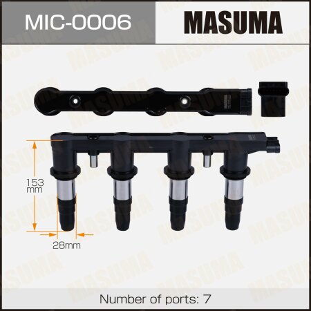 Ignition coil Masuma, MIC-0006