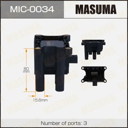 Ignition coil Masuma, MIC-0034