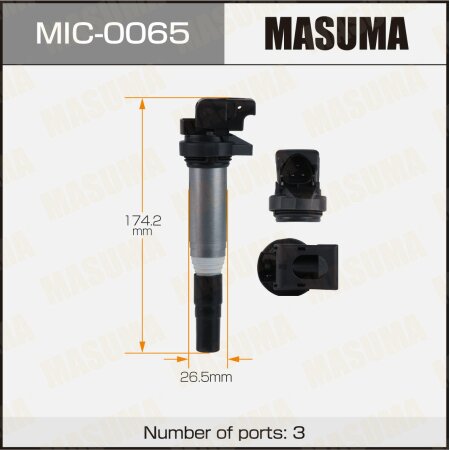 Ignition coil Masuma, MIC-0065