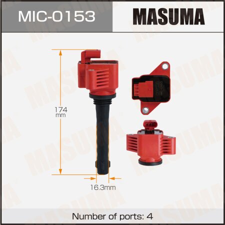 Ignition coil Masuma, MIC-0153
