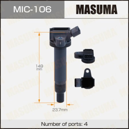 Ignition coil Masuma, MIC-106